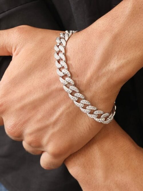 Pure silver Hardik Pandya Bracelet