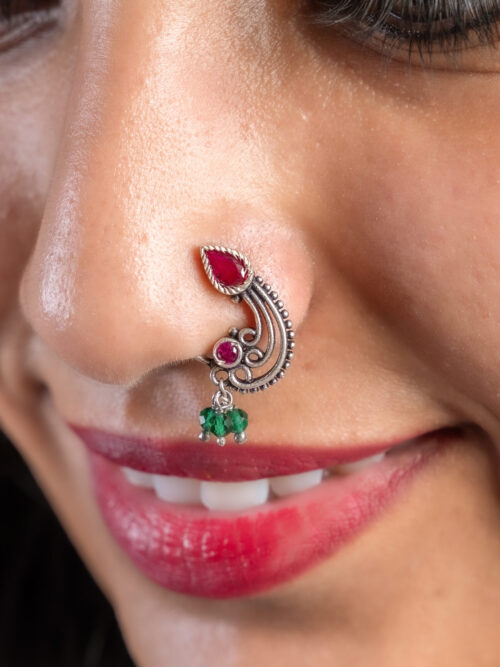 Pure Silver Ruby Nath