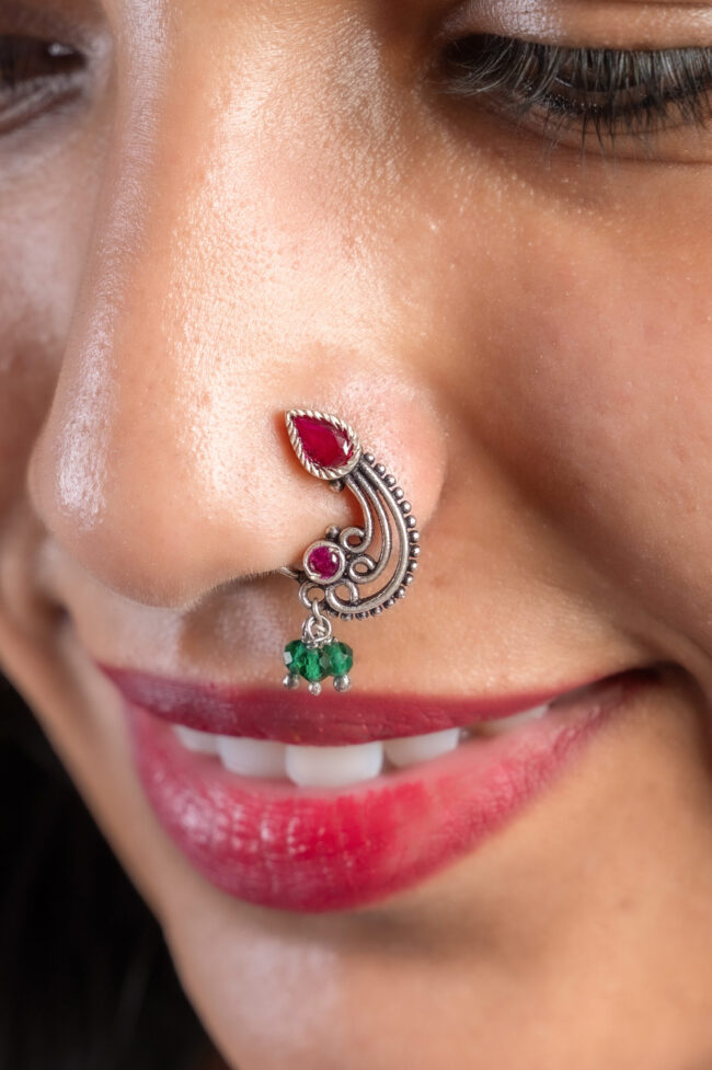 Pure Silver Ruby Nath