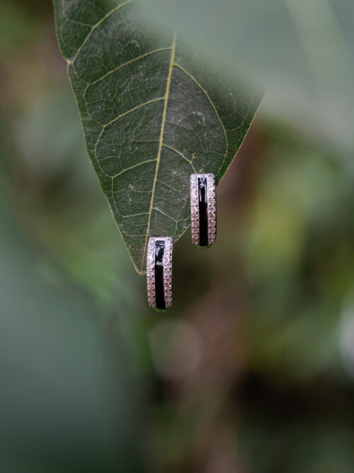 Pure Silver Black Stone Bali