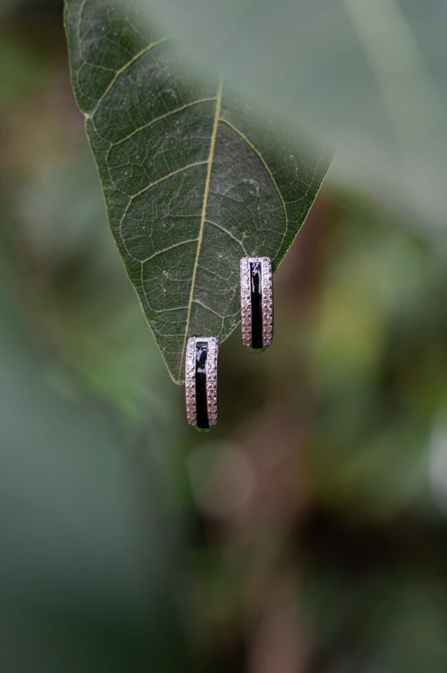 Pure Silver Black Stone Bali