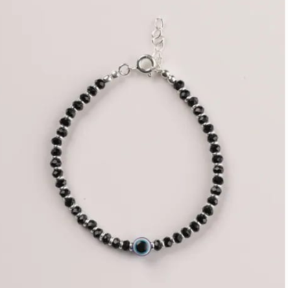 Sterling Silver Evil Eye Nazariya Bracelet