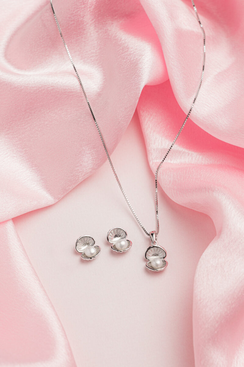 Pure Silver Shell Set