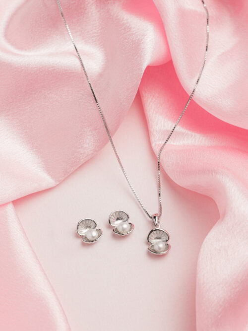 Pure Silver Shell Set