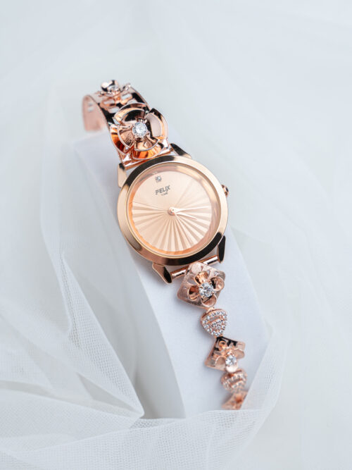 Pure Silver Gold Plated Flower Collection