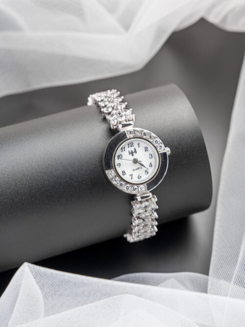 92.5 Zig Zag Diamond Pattern Watch