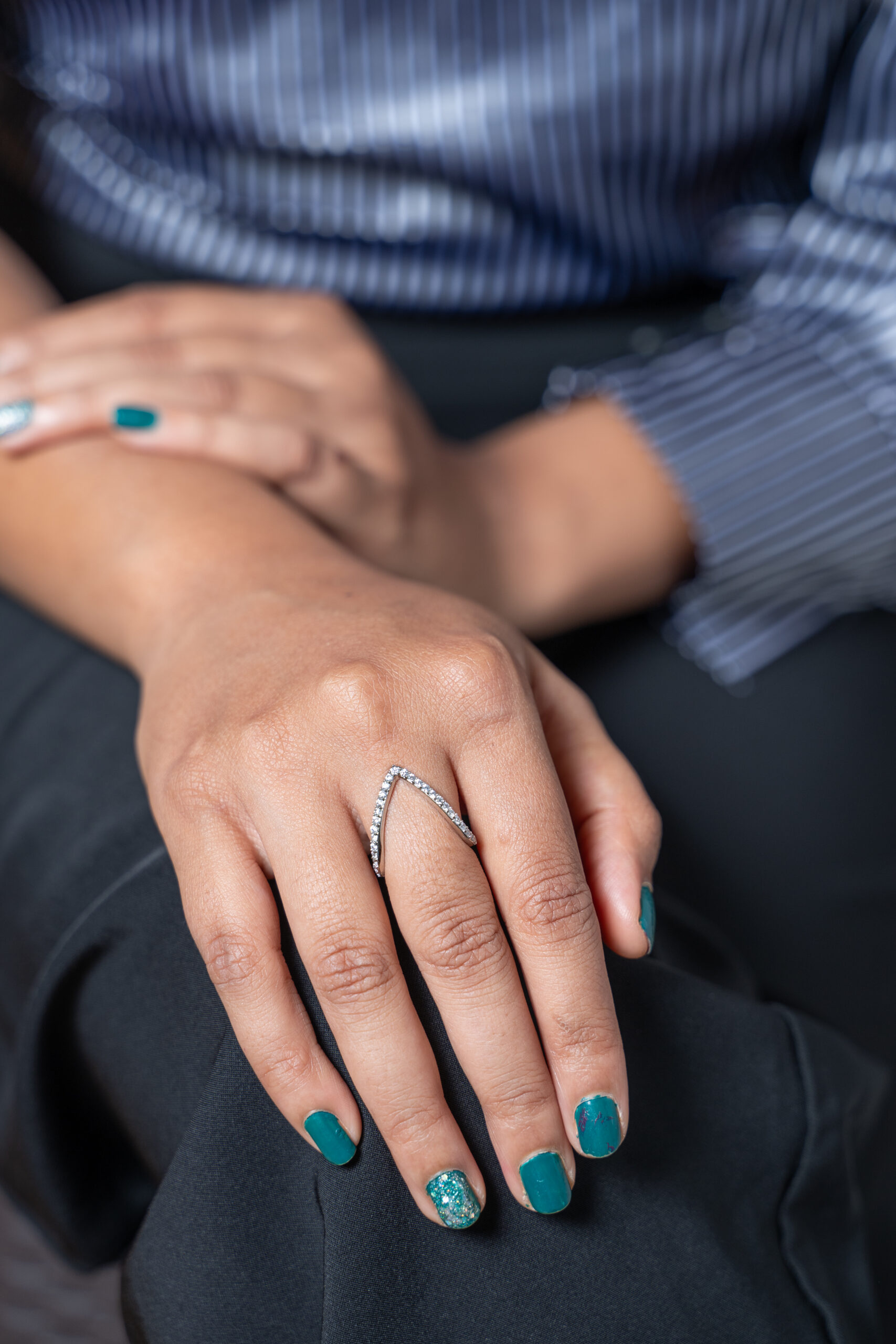 silver vanki ring