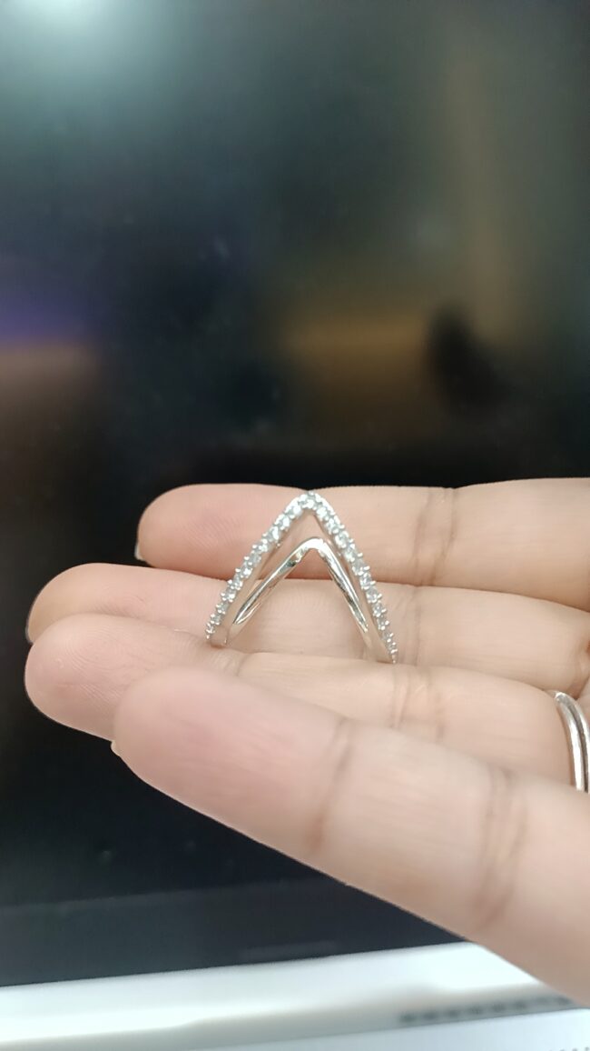 Pure Silver Stone Vanki Ring - Image 2