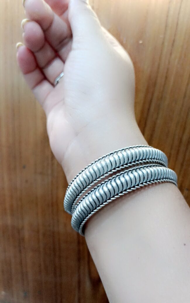 Pure Silver Shindeshahi Tode - Image 3