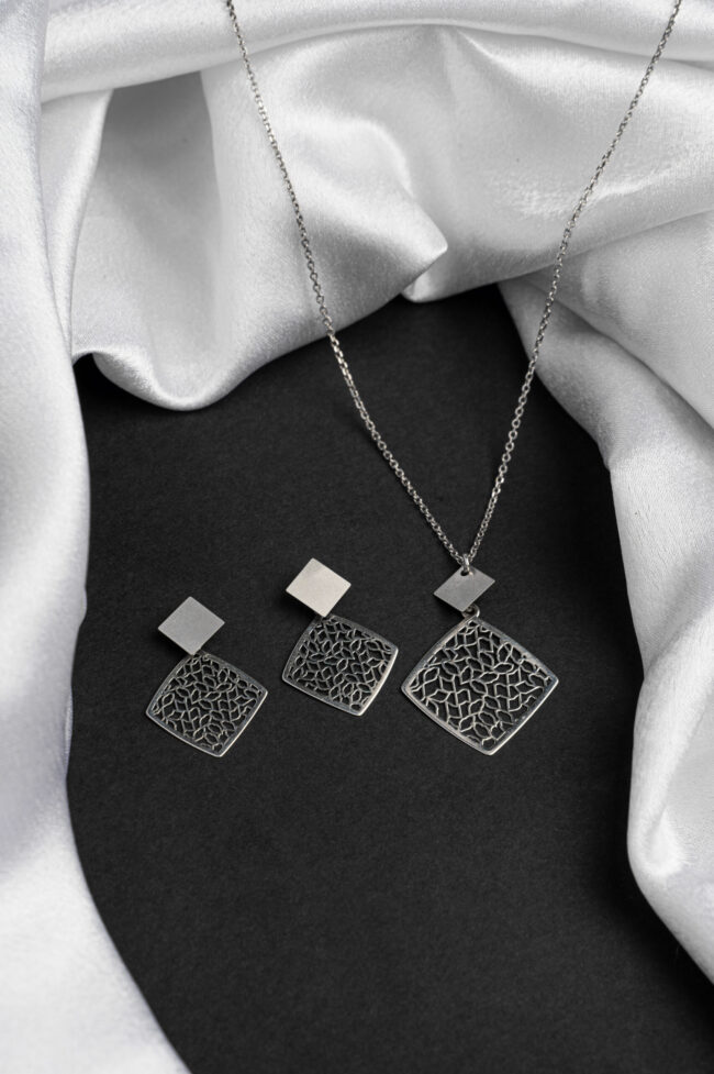 Pure Silver Filigree Set