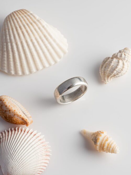 Pure Silver Plain Band Ring