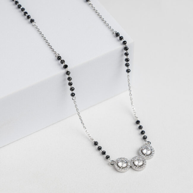 silver mangalsutra