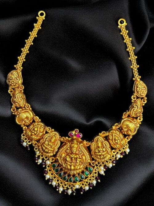 Silver gold plated necklance