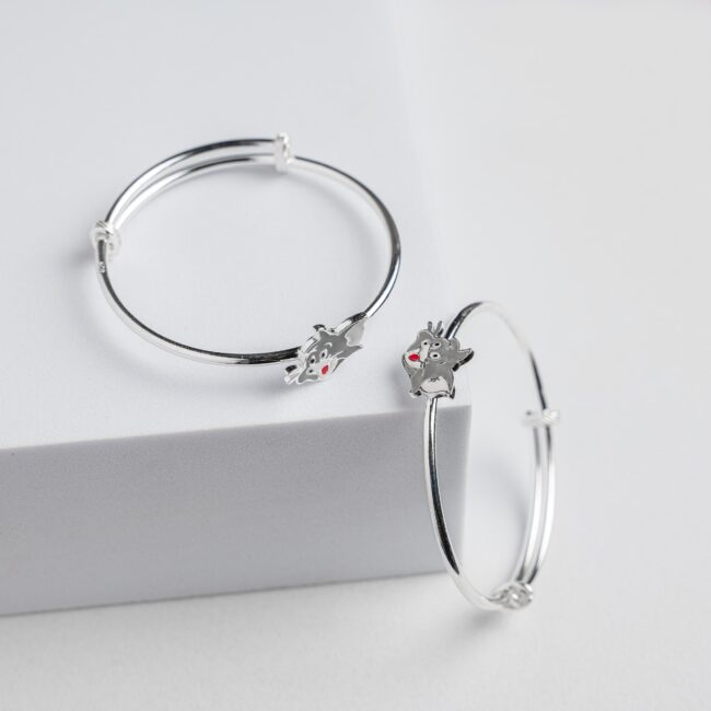 silver kids kada