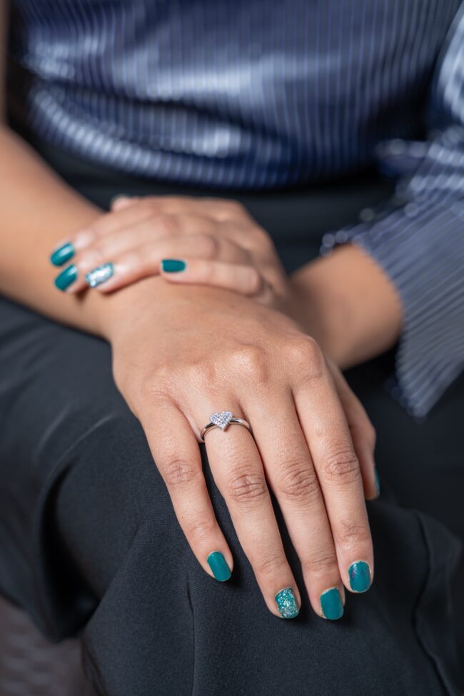 heart shape ring