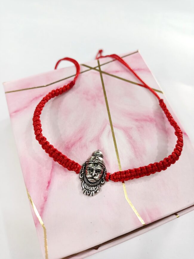 silver rakhi