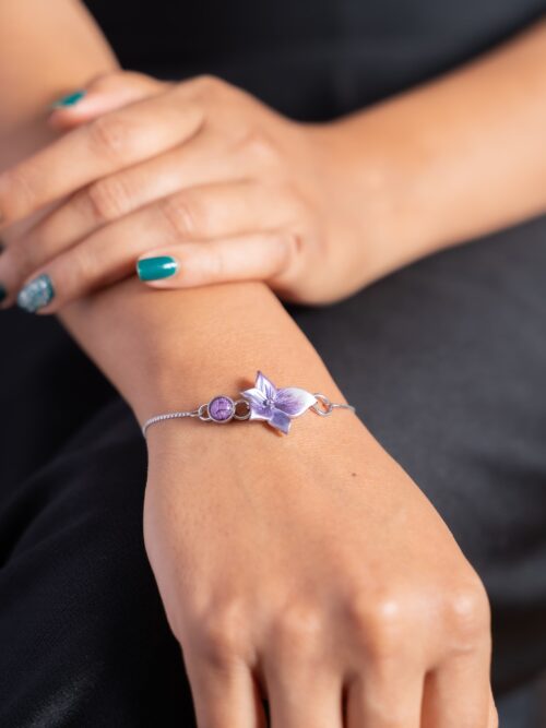 silver bracelet
