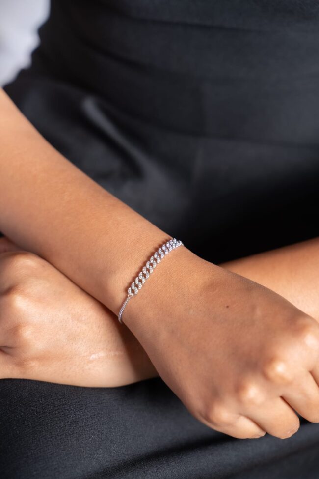 silver bracelet