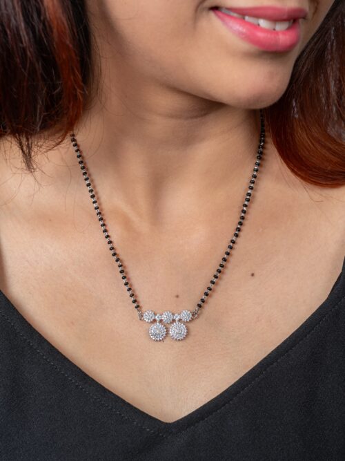 silver mangalsutra