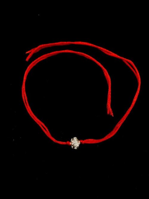 silver rakhi