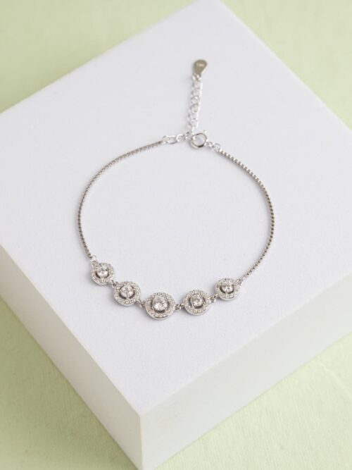 silver bracelet