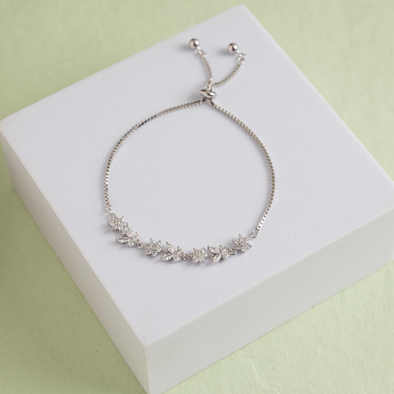 silver bracelet