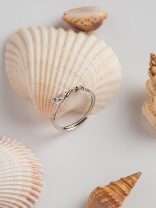 92.5 Pure Silver Love Finger Ring