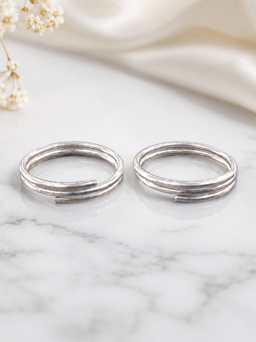 92.5 Sterling Silver Toe Ring