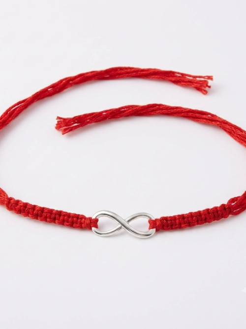 Pure Silver Infinity Rakhi