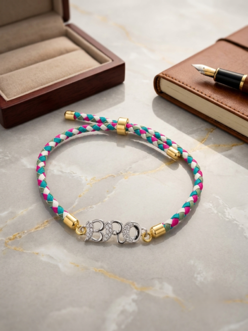 Silver Rakhi