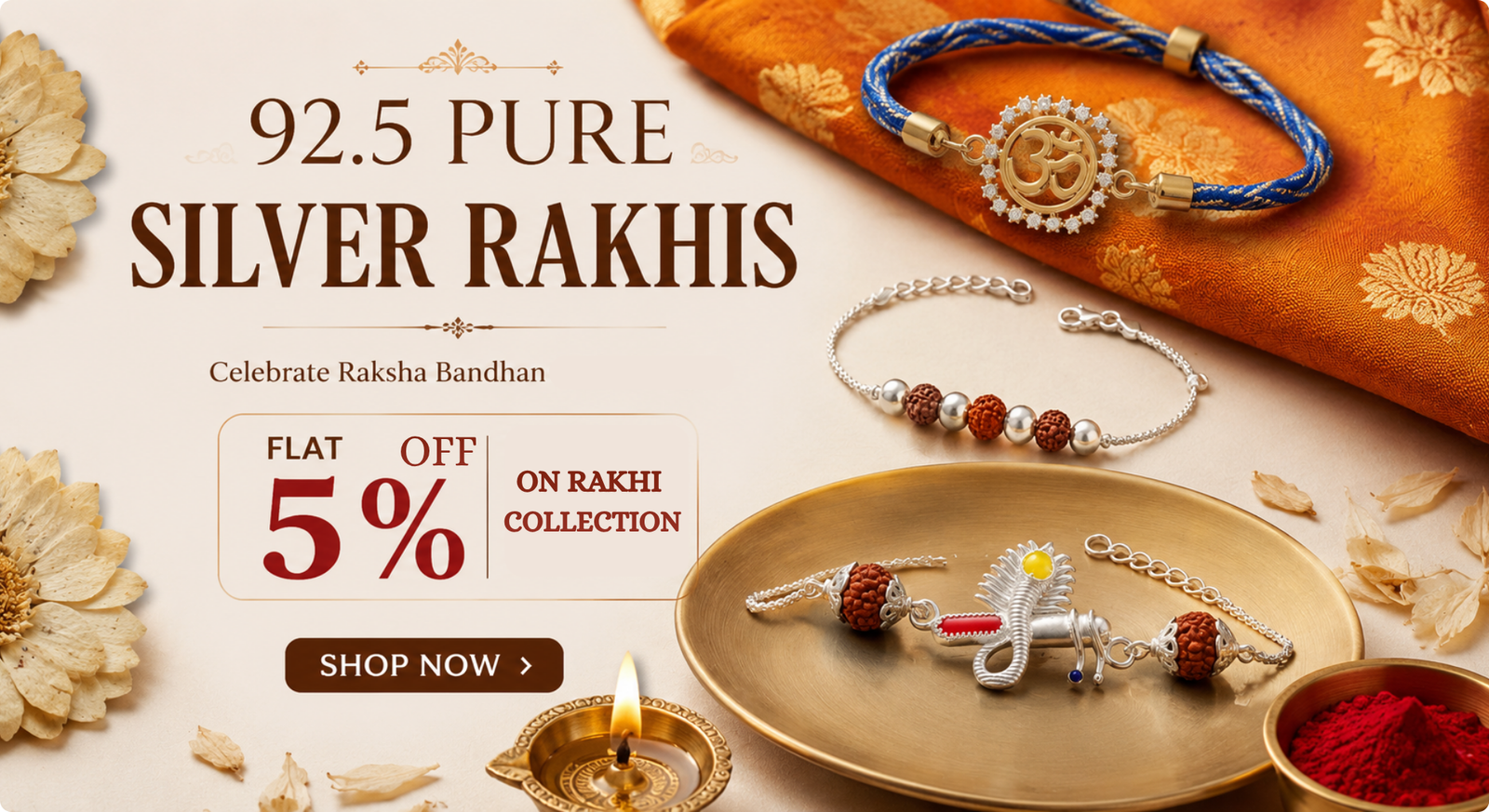 Silver Rakhis SP Silver Jewellery