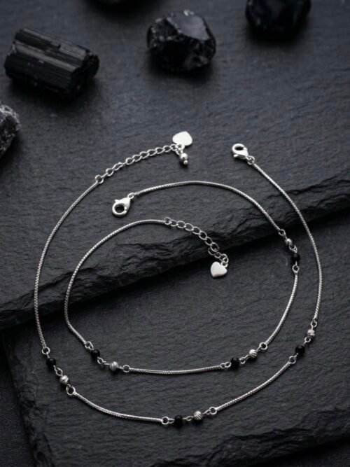 silver payal