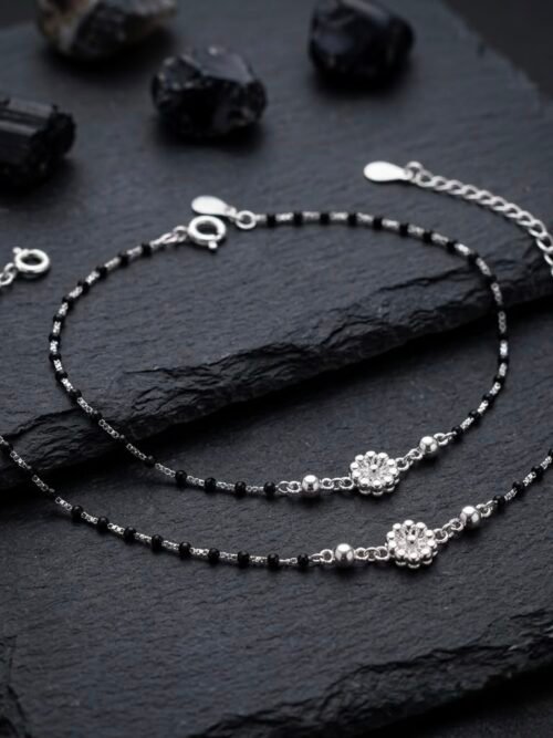 silver payal