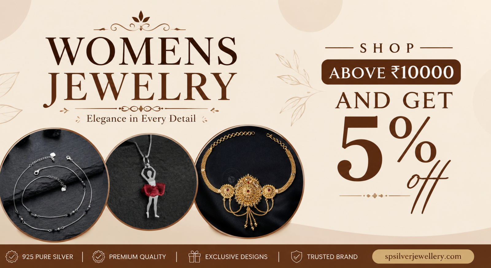 Womens Jewellery SP Silver Jewellery
