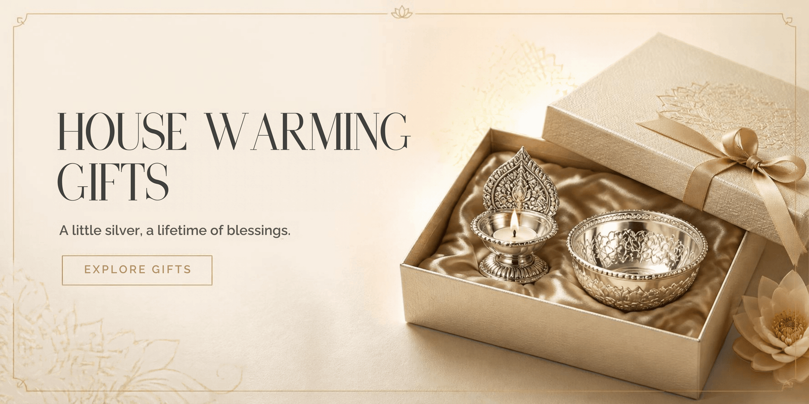 SP Jewellers House Warming Gifts Banner