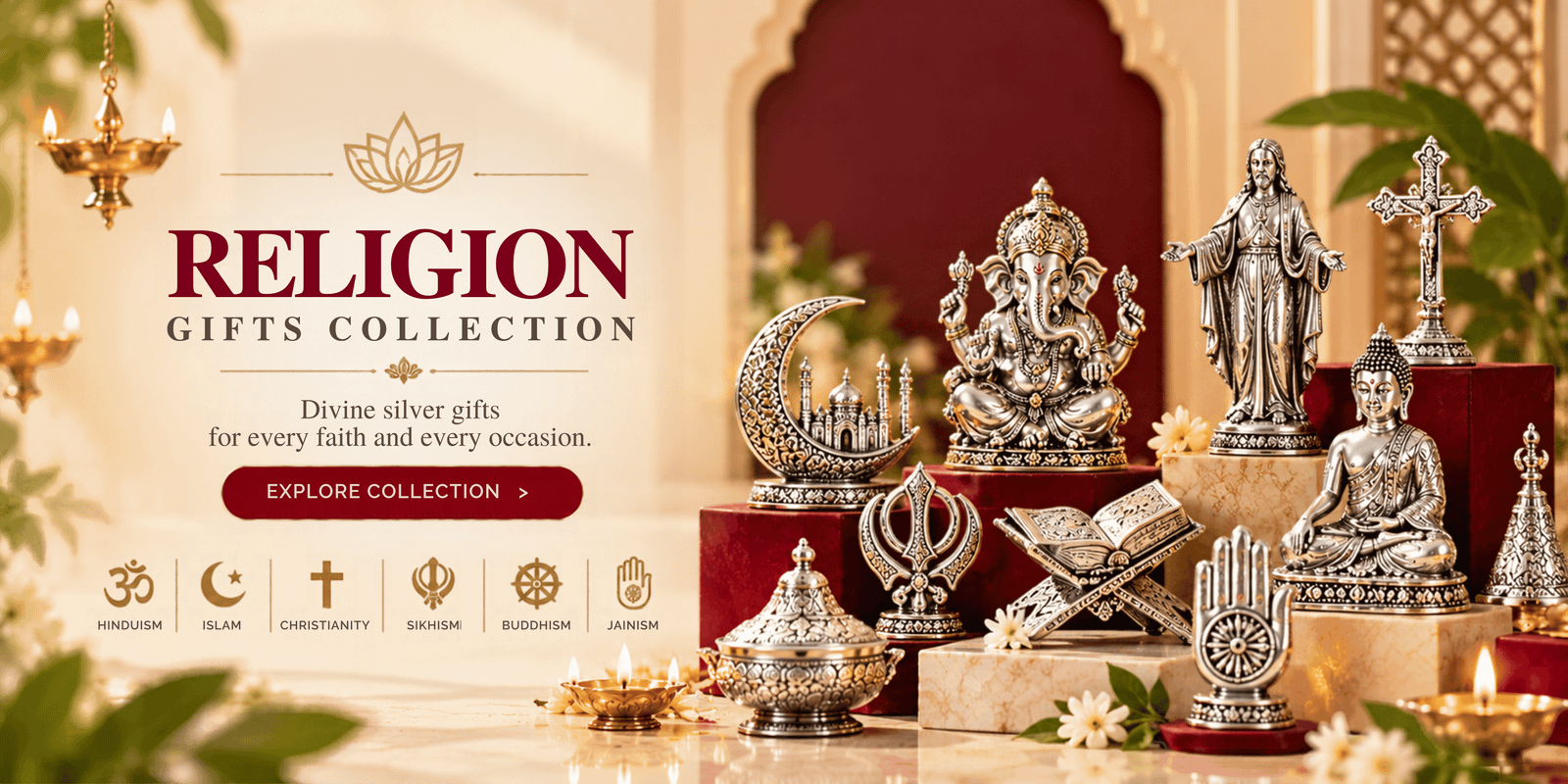 SP Jewellers Religious Gifts Banner New