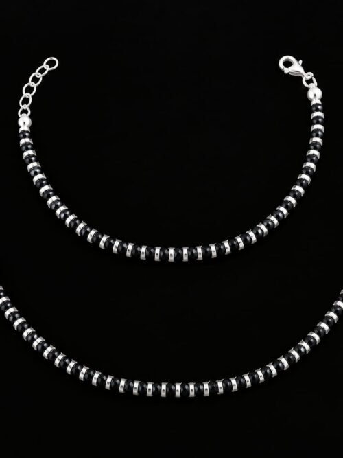 Pure Silver Crystal Payal