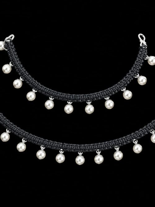 Pure Silver Ghungroo Beads Thread Payal
